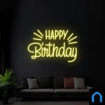 Birthday Neon Sign
